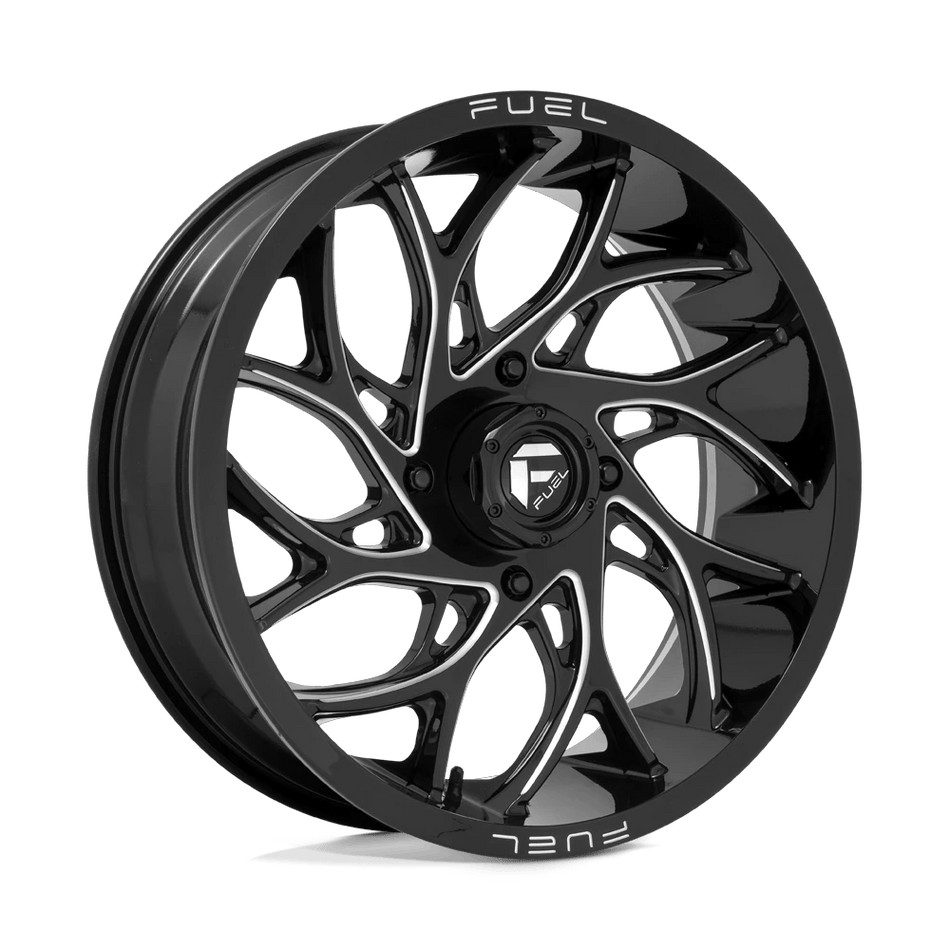 Fuel UTV D741 RUNNER UTV 20x7 ET13 4x156 Gloss Black Milled