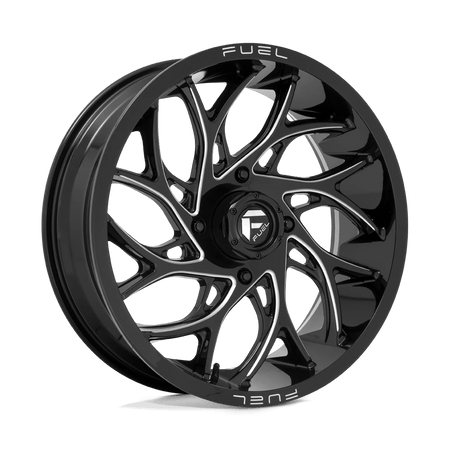 Fuel UTV D741 RUNNER UTV 20x7 ET13 4x137 Gloss Black Milled