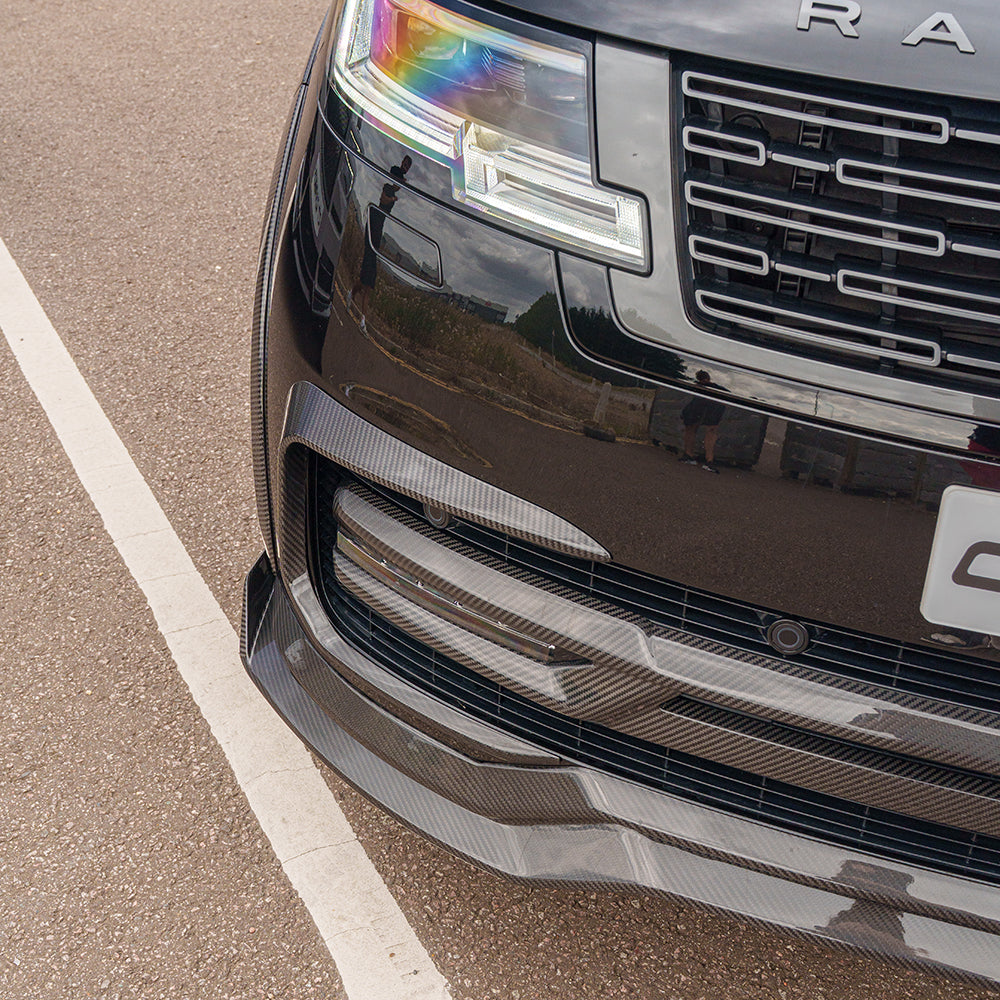 RANGE ROVER L460 2022+ FULL CARBON FIBRE KIT - CT DESIGN-Spoiler-CT CARBON-CT Carbon - High-quality carbon fiber and gloss black aerodynamic parts for premium sports and luxury vehicles.