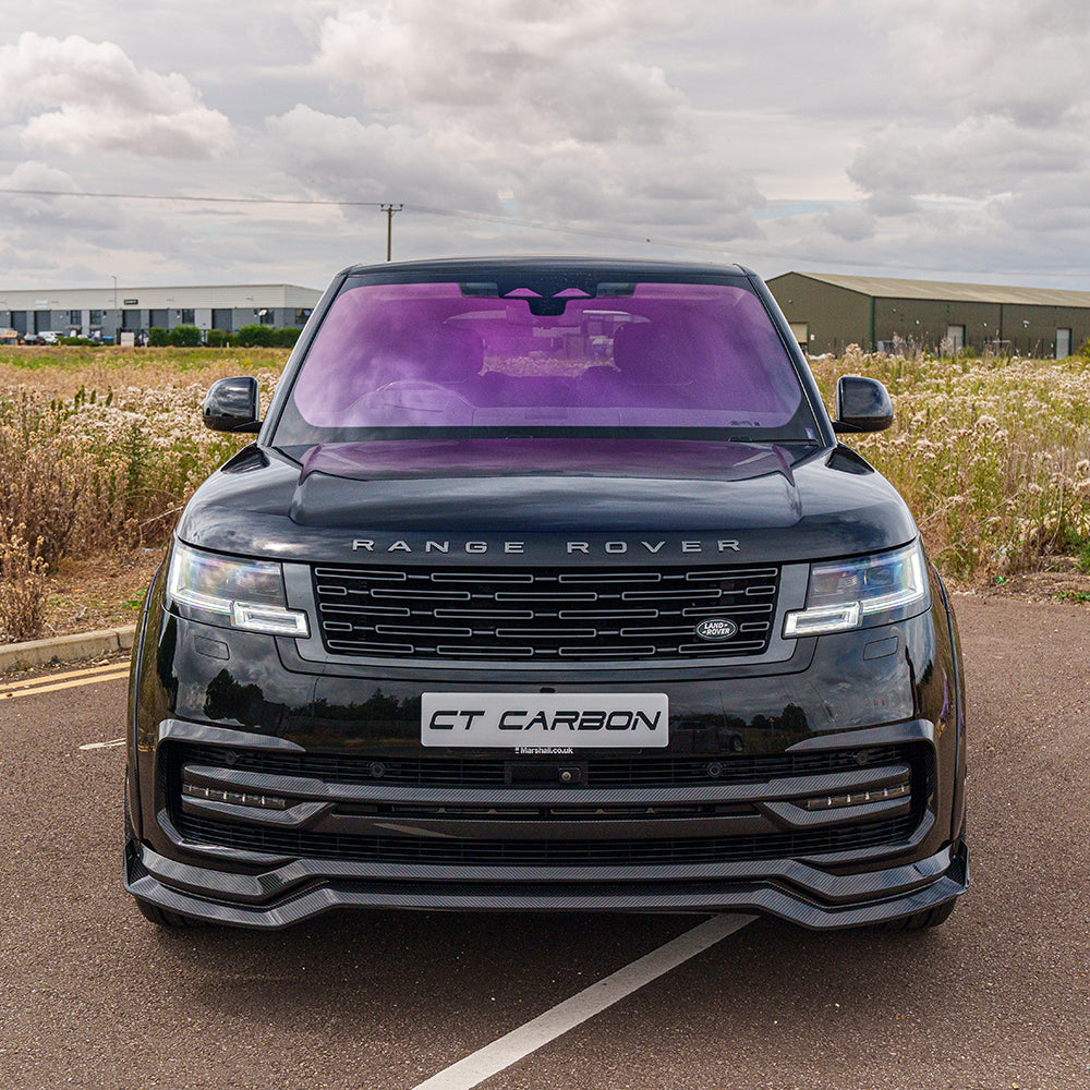 RANGE ROVER L460 2022+ FULL CARBON FIBRE KIT - CT DESIGN-Spoiler-CT CARBON-CT Carbon - High-quality carbon fiber and gloss black aerodynamic parts for premium sports and luxury vehicles.