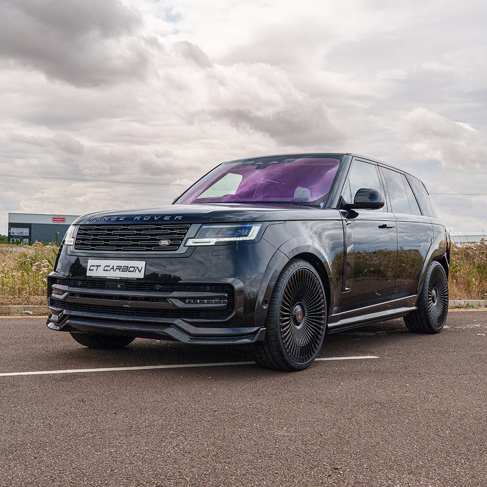 RANGE ROVER L460 2022+ CARBON FIBRE SIDE SKIRTS - CT DESIGN