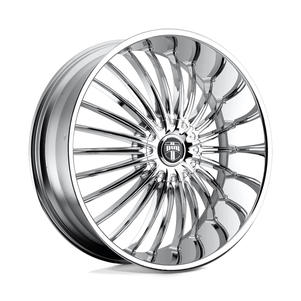 DUB 1PC R140 RSE 24x9.5 ET10 BLANK Chrome