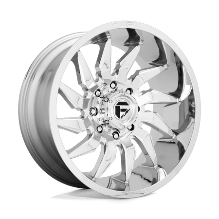 Fuel 1PC D743 SABER 22x12 ET-44 8x165.1 Chrome