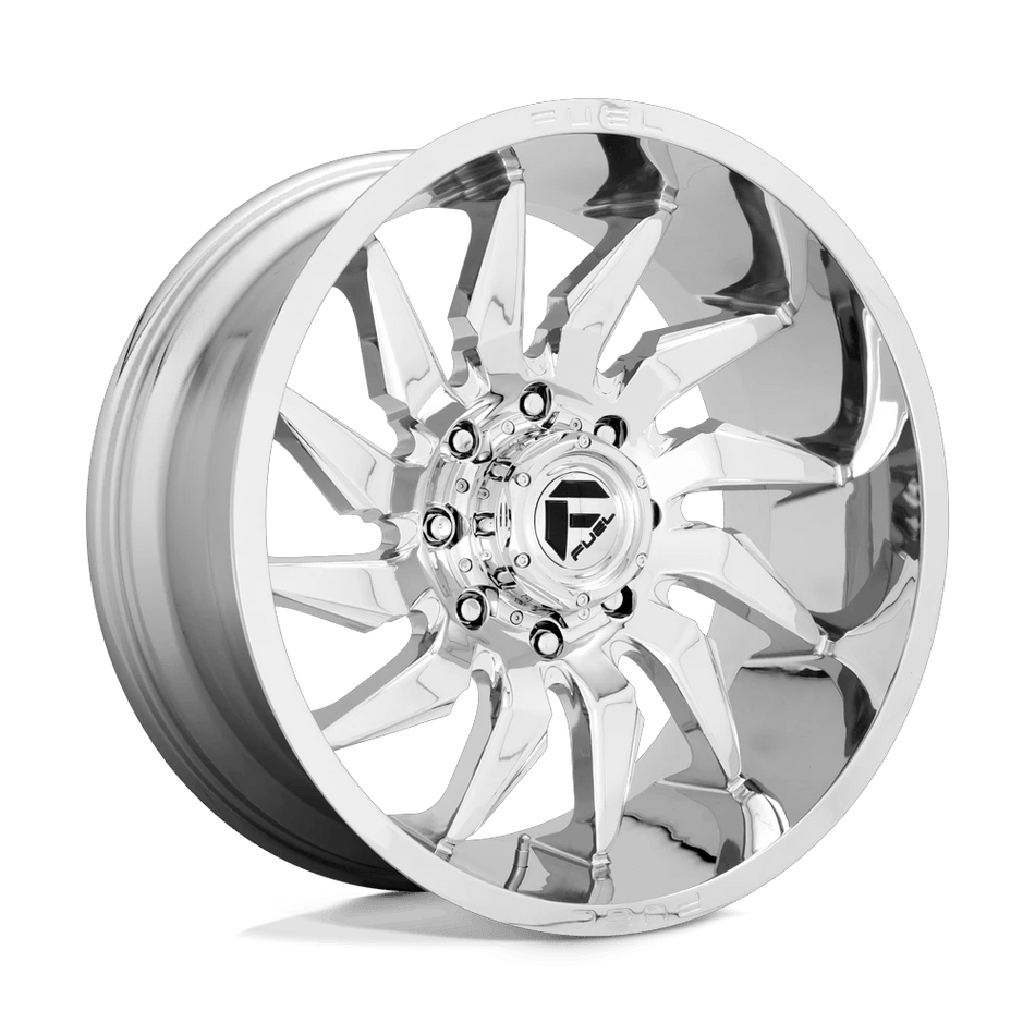 Fuel 1PC D743 SABER 22x12 ET-44 8x165.1 Chrome