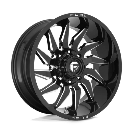 Fuel 1PC D744 SABER 20x9 ET1 5x150 Gloss Black Milled