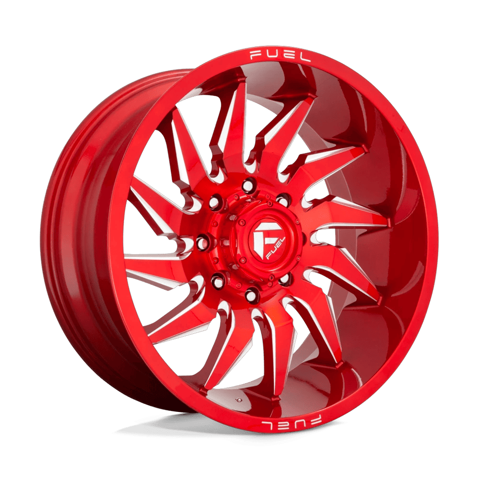 Fuel 1PC D745 SABER 20x10 ET-18 5x150 Candy Red Milled