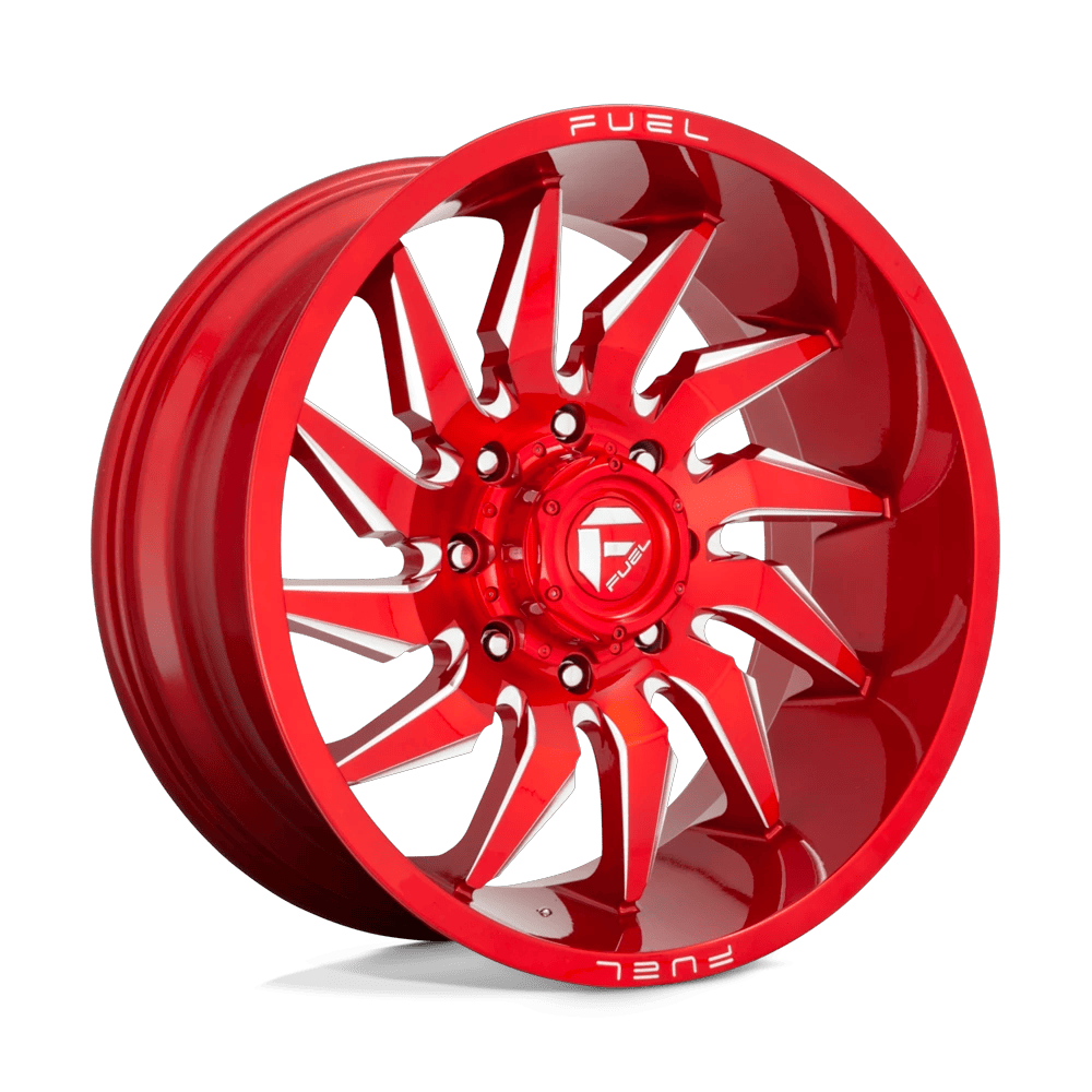 Fuel 1PC D745 SABER 20x9 ET20 8x180 Candy Red Milled