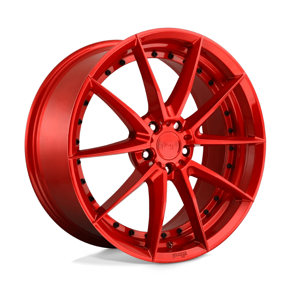 Niche 1PC M213 SECTOR 20x9 ET35 5x114.3 Candy Red