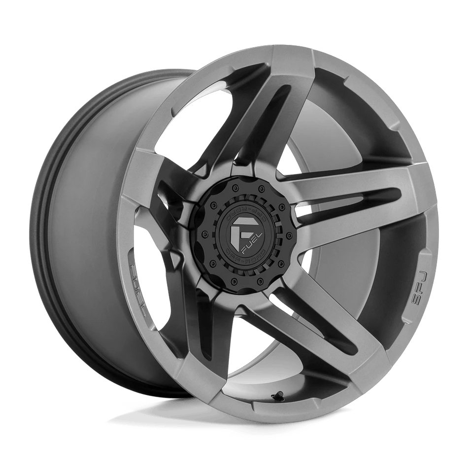 Fuel 1PC D764 SFJ 20x12 ET-44 5x139.7/150 Matte Gunmetal