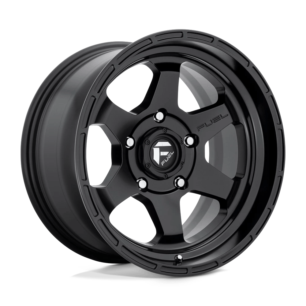 Fuel 1PC D664 SHOK 18x9 ET-12 6x139.7 Matte Black