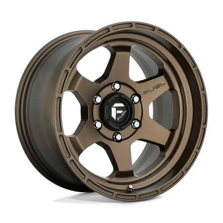 Fuel 1PC D666 SHOK 17x10 ET-18 6x139.7 Matte Bronze