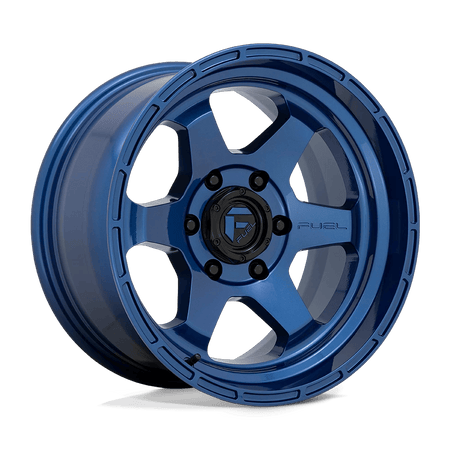 Fuel 1PC D739 SHOK 17x9 ET1 6x139.7 Dark Blue