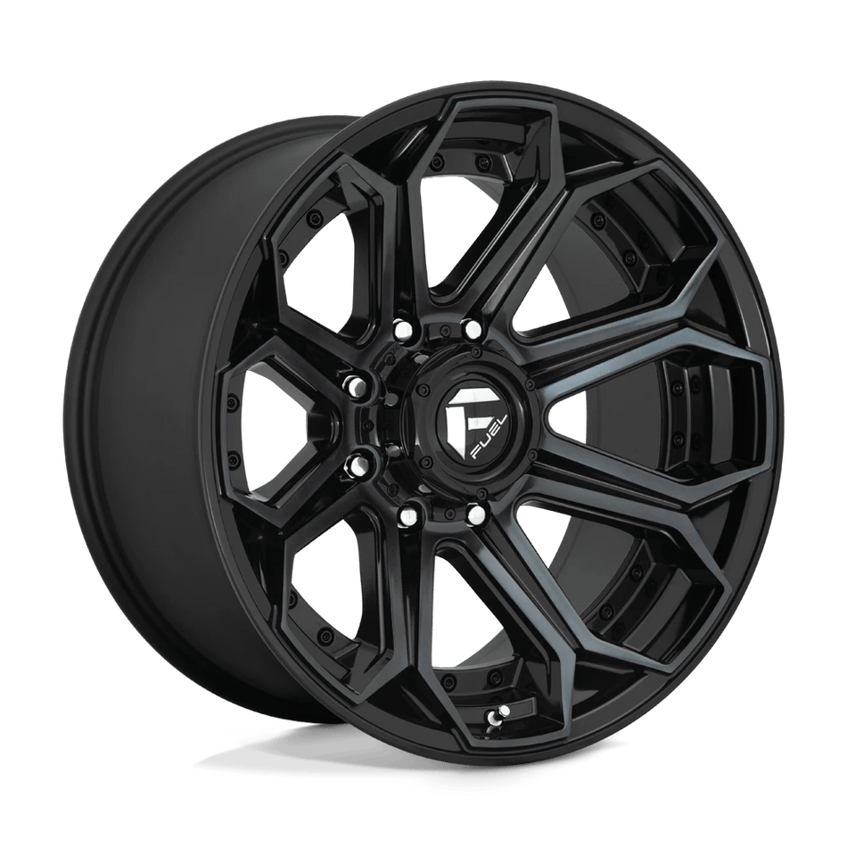 Fuel 1PC D704 SIEGE 20x10 ET-18 8x180 Gloss Machined Double Dark Tint