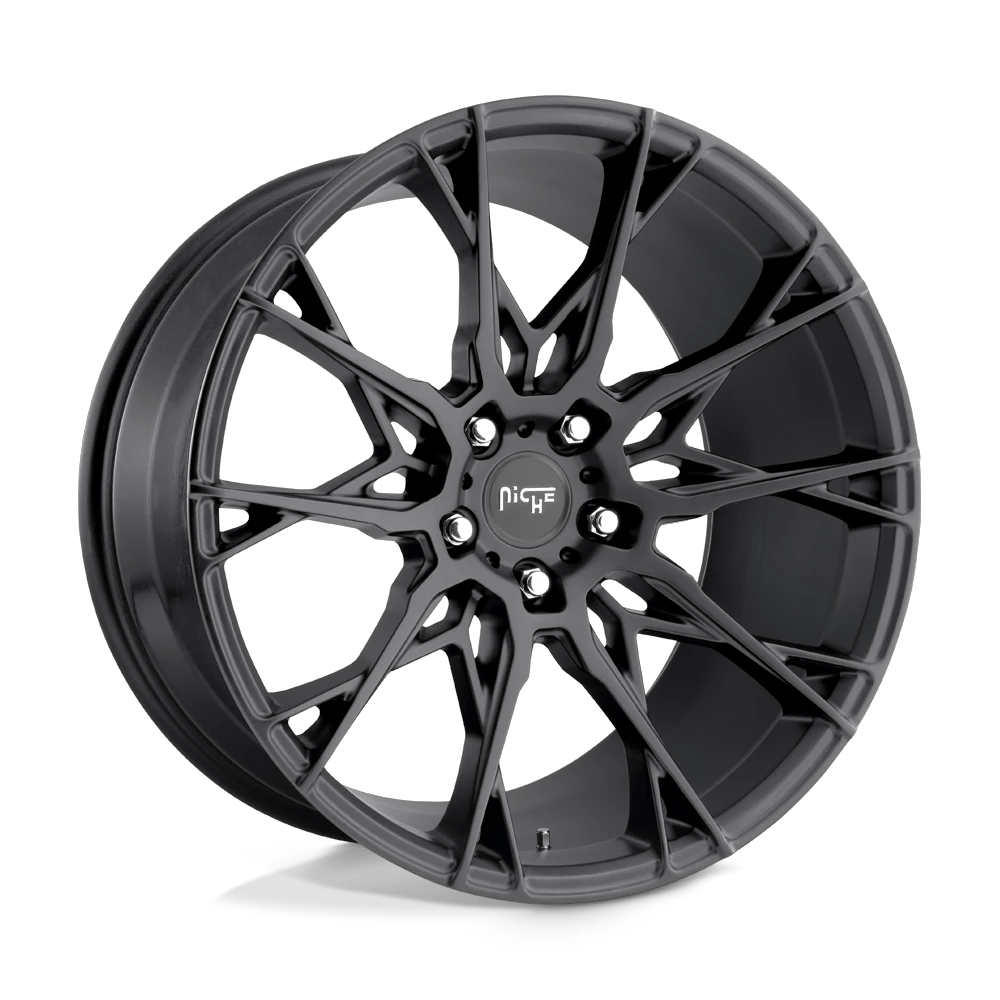 Niche 1PC M183 STACCATO 20x9 ET38 5x120 Matte Black