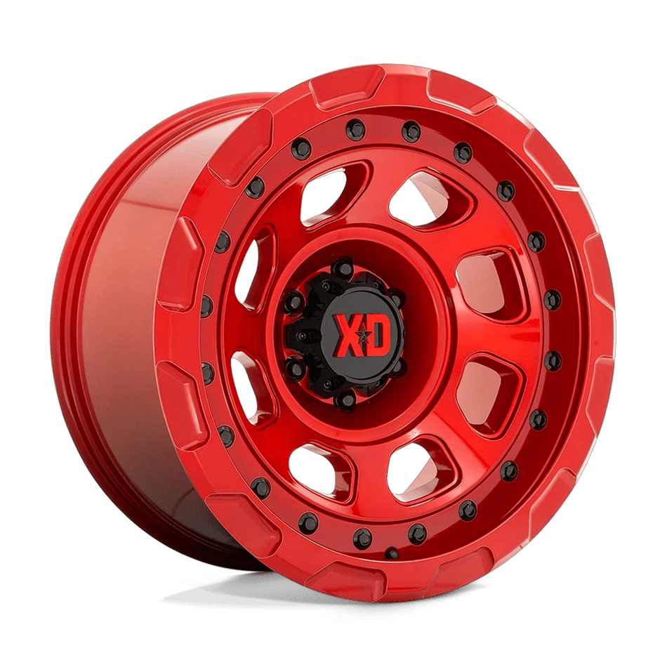 XD XD861 STORM 17x9 ET-12 5x127 Candy Red