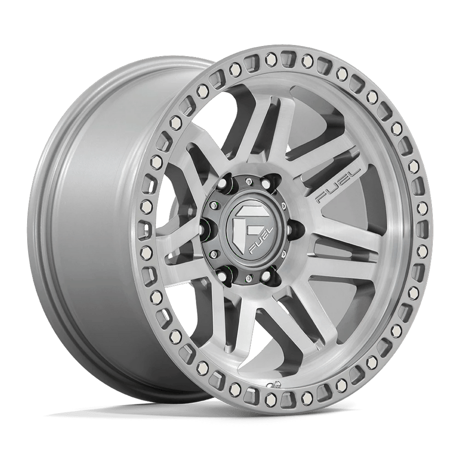 Fuel 1PC D812 SYNDICATE 17x9 ET-12 5x127 Platinum