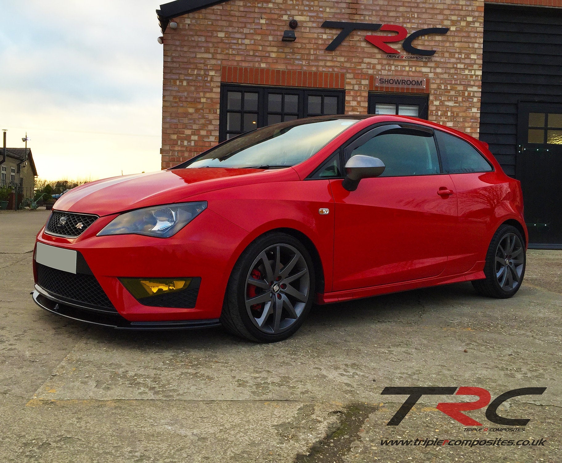 Seat Ibiza MK5 FR Facelift 6J - Front Splitter