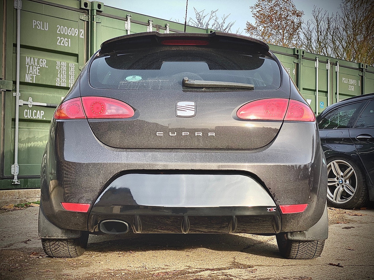 Seat Leon MK2 Cupra Facelift - Finned Diffuser