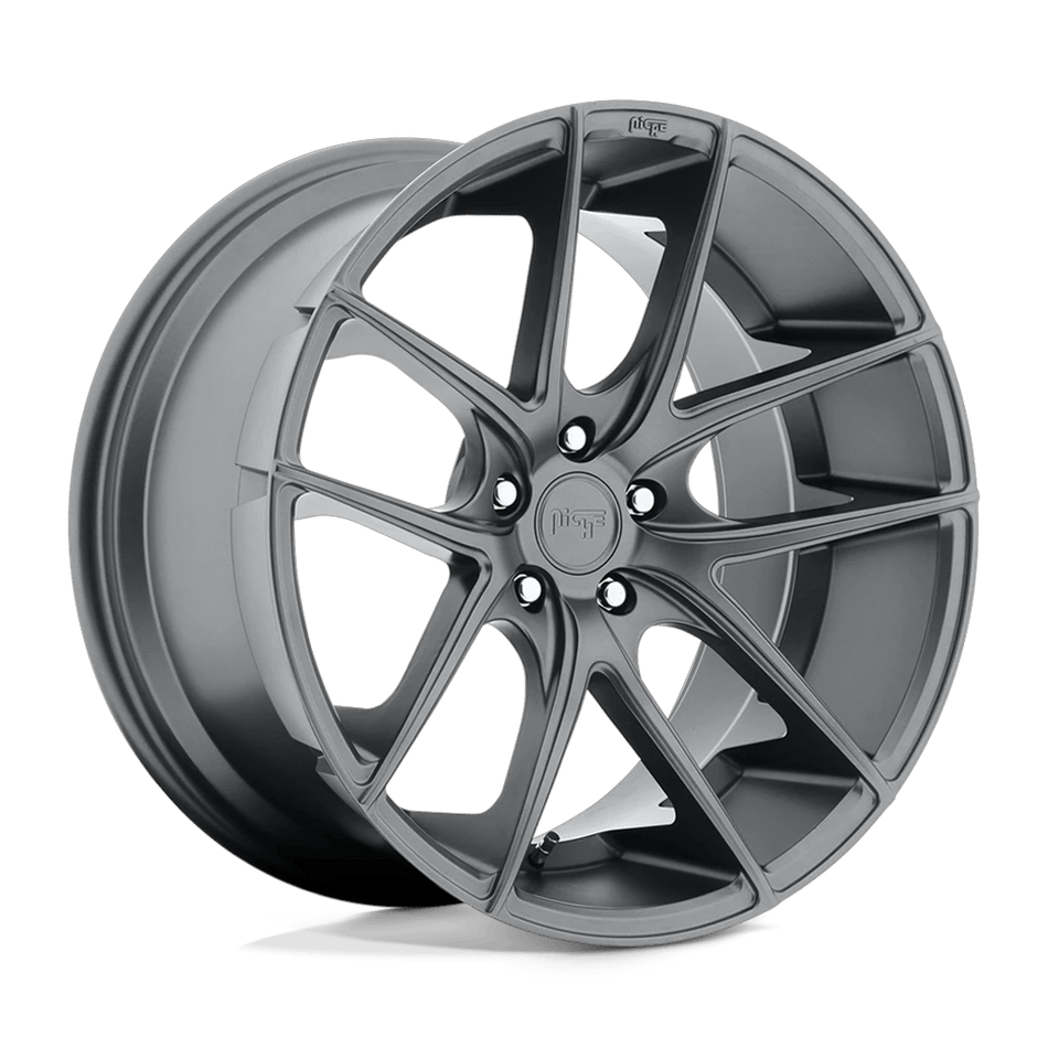 Niche 1PC M129 TARGA 20x8.5 ET47 5x130 Matte Gunmetal