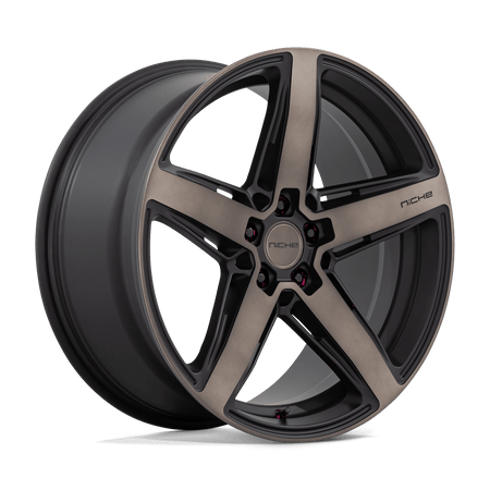 Niche 1PC M271 TERAMO 20x10.5 ET30 5x114.3 Matte Black w/ Double Dark Tint