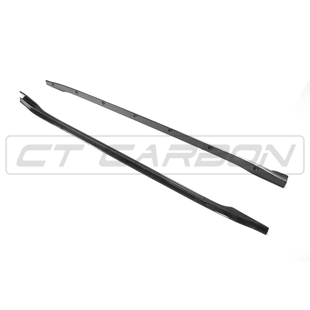 CT CARBON Vehicles & Parts TESLA MODEL 3 CARBON FIBRE SIDE SKIRTS