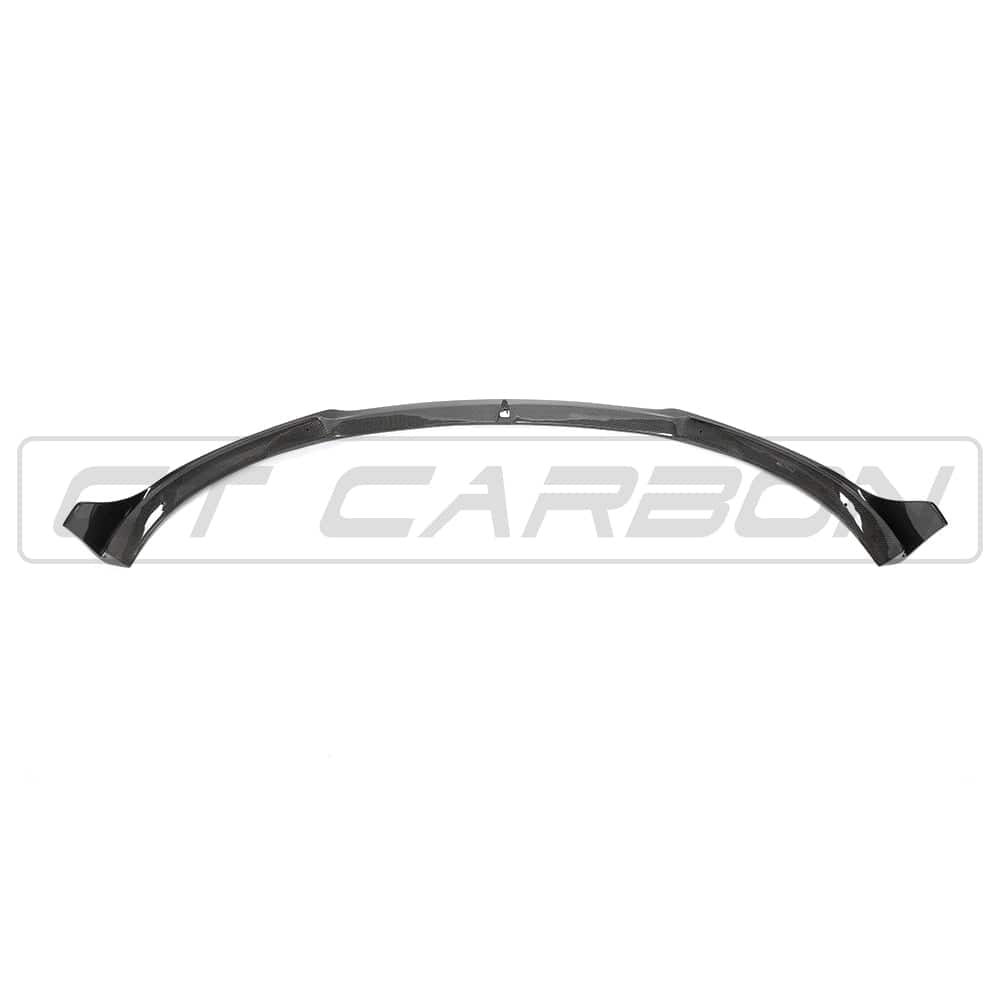 TESLA MODEL 3 2017-2023 CARBON FIBRE SPLITTER - V2-Splitter-CT CARBON-CT Carbon - High-quality carbon fiber and gloss black aerodynamic parts for premium sports and luxury vehicles.