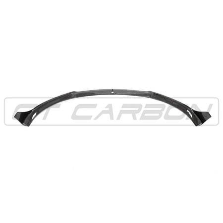 TESLA MODEL 3 2017-2023 CARBON FIBRE SPLITTER - V2-Splitter-CT CARBON-CT Carbon - High-quality carbon fiber and gloss black aerodynamic parts for premium sports and luxury vehicles.