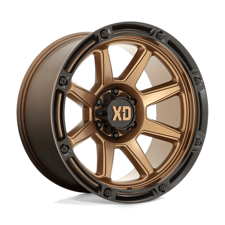 XD XD863 20x9 ET18 8x170 Matte Bronze w/ Black Lip