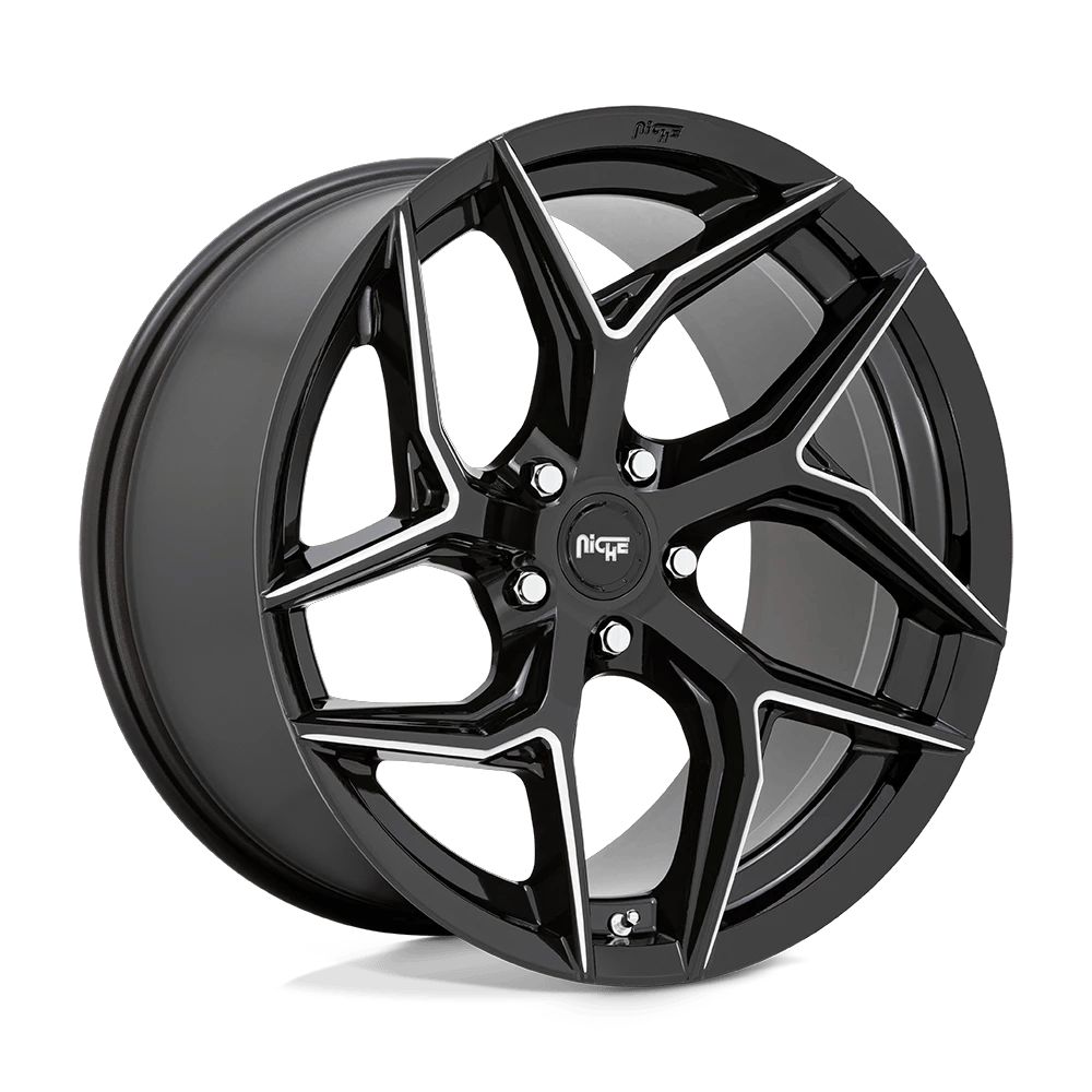 Niche 1PC M266 TORSION 20x10.5 ET40 5x114.3 Gloss Black Milled