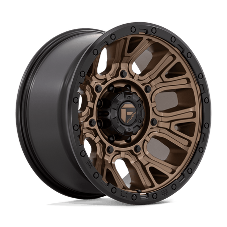 Fuel 1PC D826 TRACTION 20x10 ET-18 8x180 Matte Bronze w/ Black Ring
