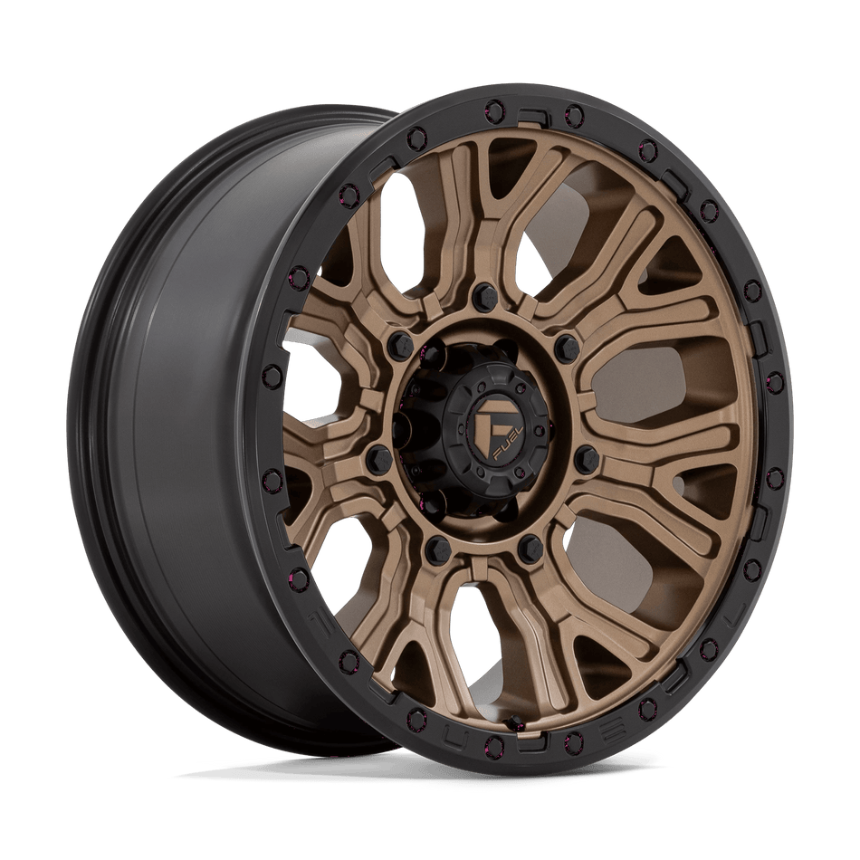 Fuel 1PC D826 TRACTION 20x9 ET1 6x135 Matte Bronze w/ Black Ring