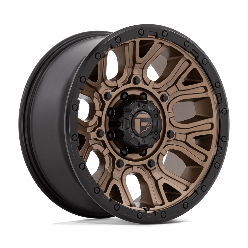 Fuel 1PC D826 TRACTION 20x9 ET1 8x170 Matte Bronze w/ Black Ring