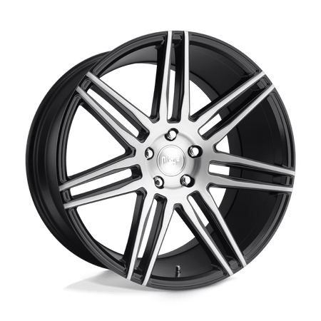 Niche 1PC M178 TRENTO 20x9 ET35 5x114.3 Gloss Black Brushed