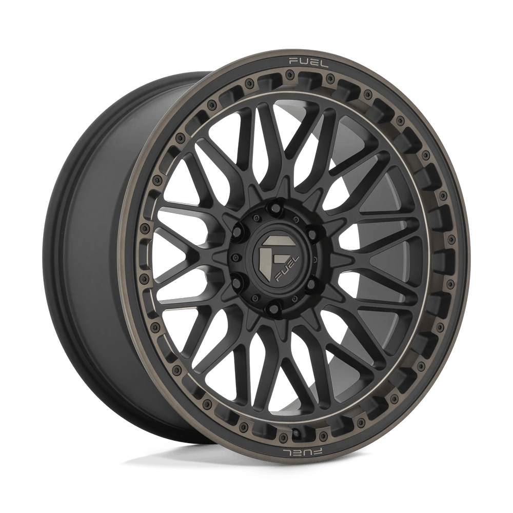 Fuel 1PC D759 TRIGGER 20x9 ET1 6x114.3 Matte Black Double Dark Tint