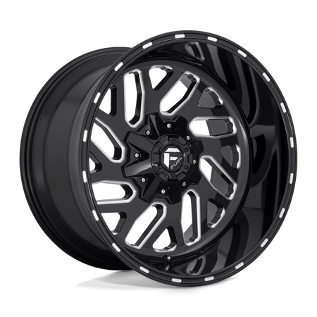 Fuel 1PC D581 TRITON 22x10 ET-18 8x170 Gloss Black Milled