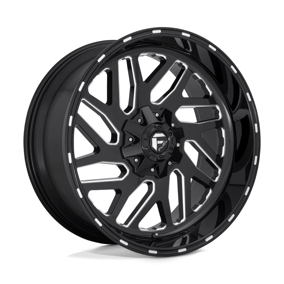 Fuel 1PC D581 TRITON 22x10 ET-19 6x135/5.5 Gloss Black Milled