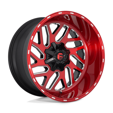 Fuel 1PC D691 TRITON 20x10 ET-18 5x114.3/5.0 Candy Red Milled