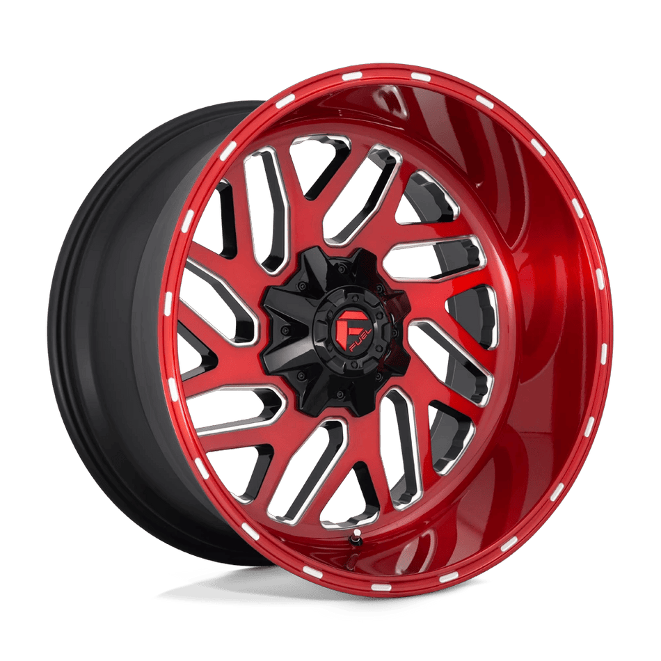 Fuel 1PC D691 TRITON 20x10 ET-18 5x114.3/5.0 Candy Red Milled