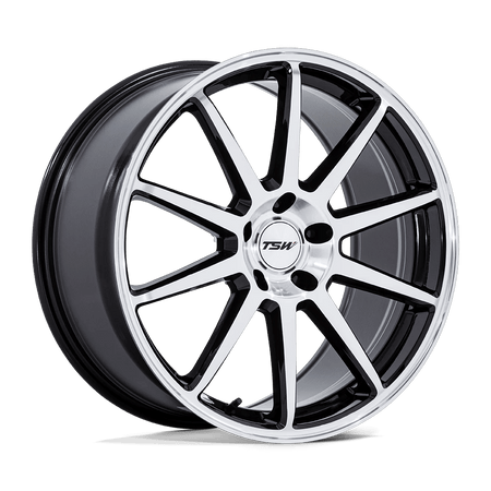 TSW TW004 CANARD 19x10.5 ET35 5x112 Gloss Black Machined