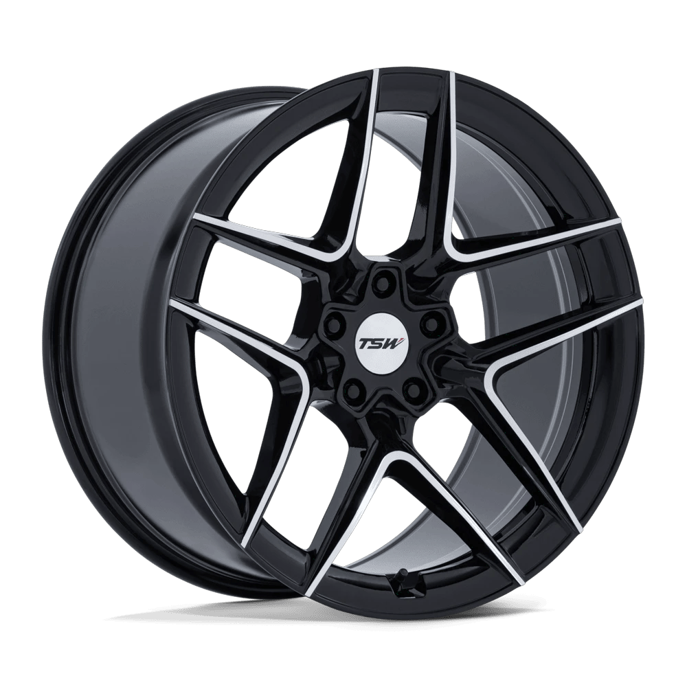 TSW TW008 SLIPSTREAM 20x10.5 ET38 5x120 Gloss Black Machined