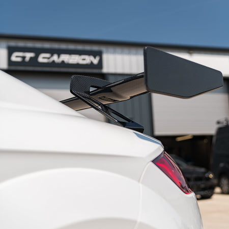AUDI TT/TTS/TTRS QUATTRO MK3 CARBON FIBRE WING-Spoiler-CT CARBON-CT Carbon - High-quality carbon fiber and gloss black aerodynamic parts for premium sports and luxury vehicles.