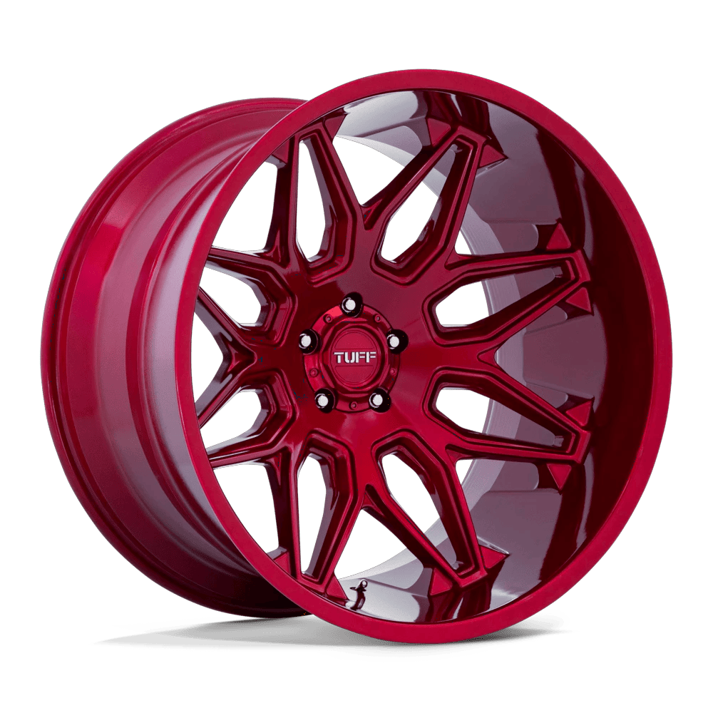 Tuff T3B 24x14 ET-72 5x127 Candy Red