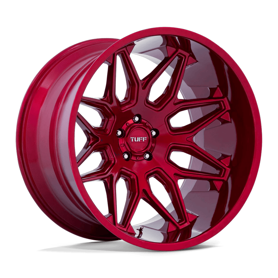 Tuff T3B 24x14 ET-72 5x127 Candy Red