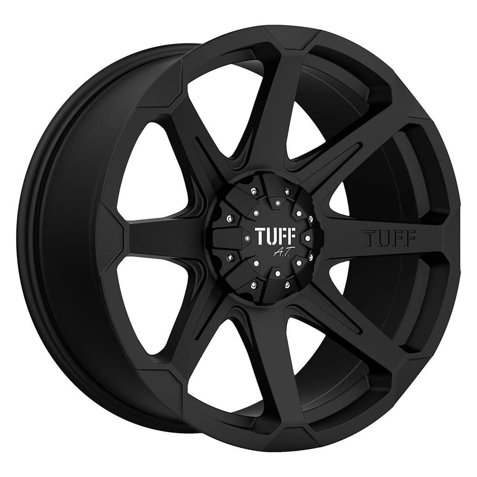 Tuff T05 17x9 ET10 8x165.1 Satin Black