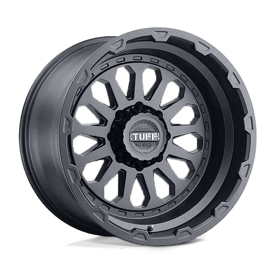 Tuff T3A 20x9 ET15 6x114.3 Matte Black
