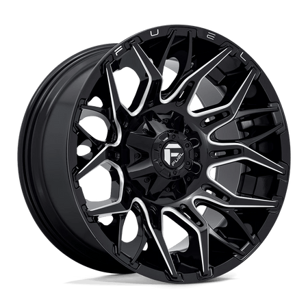 Fuel 1PC D769 TWITCH 20x10 ET-18 6x135/5.5 Gloss Black Milled
