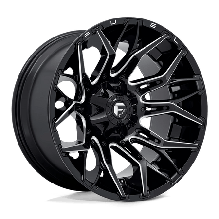Fuel 1PC D769 TWITCH 22x12 ET-44 8x170 Gloss Black Milled