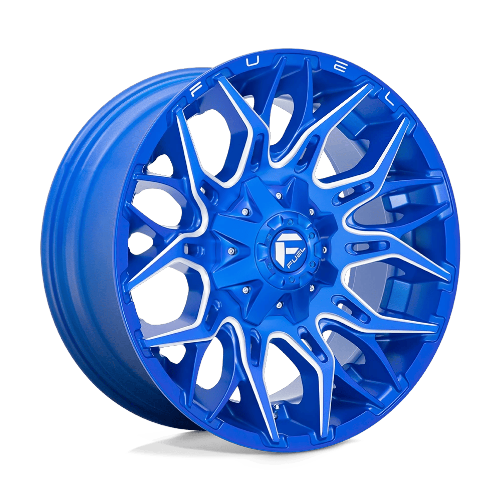 Fuel 1PC D770 TWITCH 20x9 ET1 6x135/5.5 Anodized Blue Milled