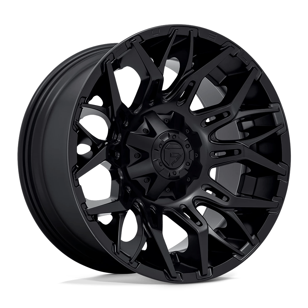 Fuel 1PC D772 TWITCH 20x10 ET-18 6x135/5.5 Blackout