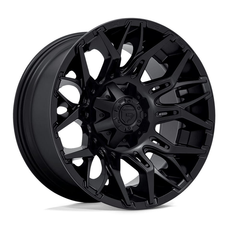 Fuel 1PC D772 TWITCH 20x10 ET-18 6x135/5.5 Blackout